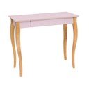 Roosa kirjutuslaud Lillo, pikkus 85 cm - Ragaba