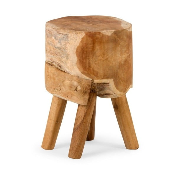 Stolička z teakového dřev SOB Cow