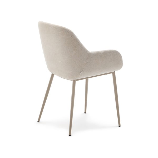 Kreem söögitool Konna - Kave Home-image-3