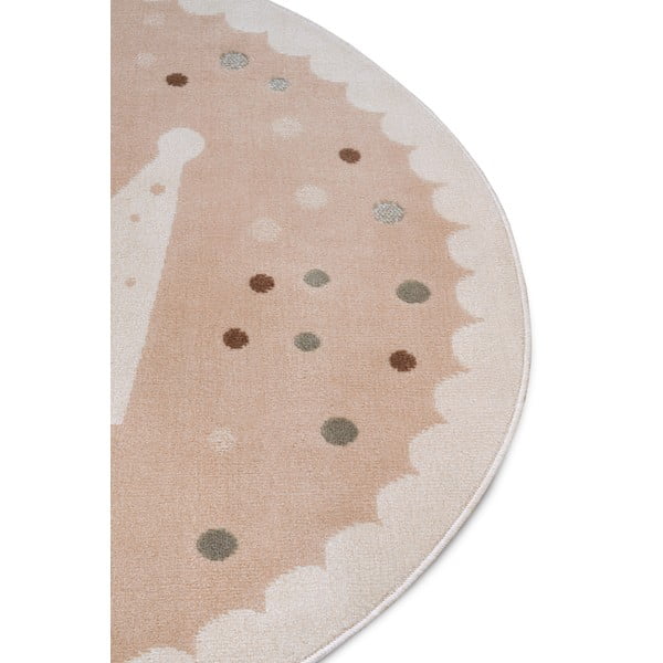 Beež laste vaip ø 100 cm Crown - Hanse Home-image-1