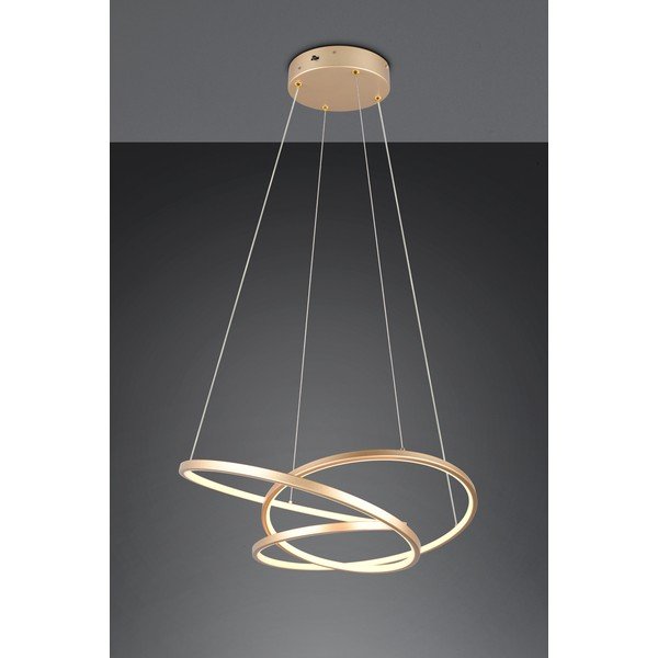 Kuldne dimmerdatav LED rippvalgusti Darvin - Trio-image-1
