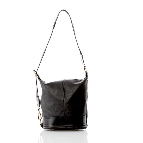 Černá kožená kabelka / batoh Glorious Black Francy