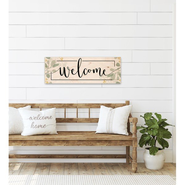 Seinakaunistus Welcome, 25 x 70 cm - Styler-image-1