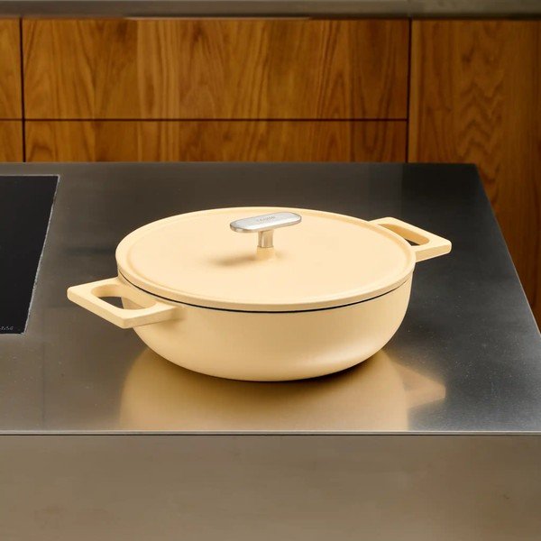 Malmist praepann kaanega ø 26 cm tegame Mattia 3.0 - FABINI-image-1