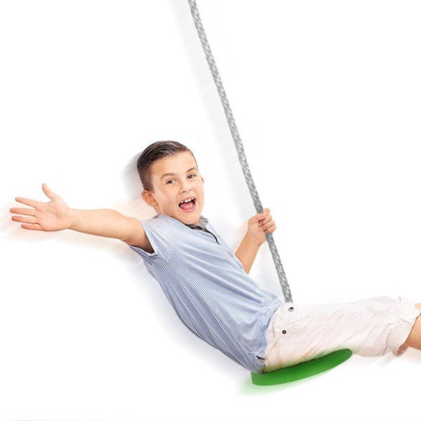 Zelená dětská houpačka InnovaGoods-image-1
