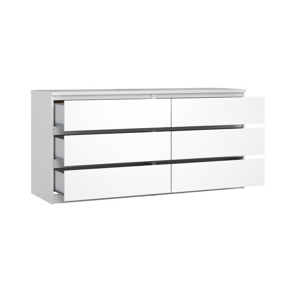 Valge kummut 154x76x50 cm Naia - Tvilum-image-3