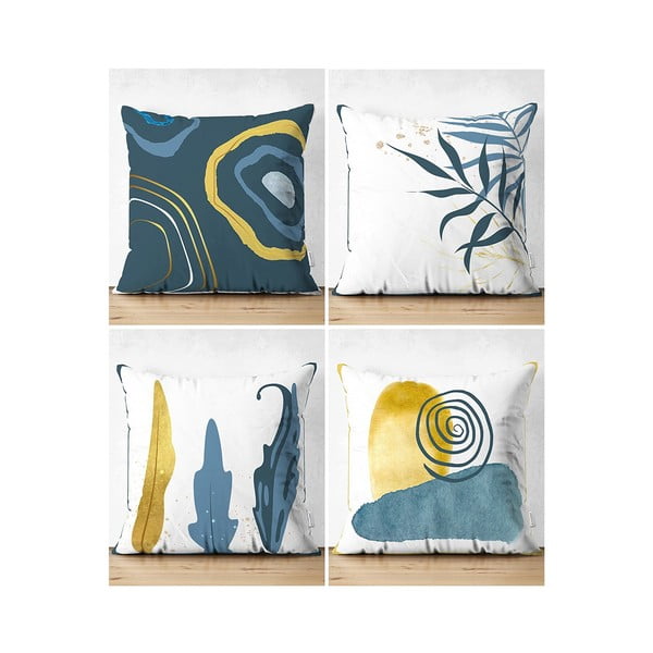 Padjapüürid komplektis 4 43x43 cm - Mila Home-image-2