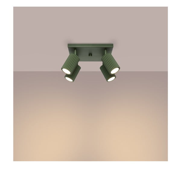 Roheline laevalgusti 25x25 cm Gleam - Sollux-image-2