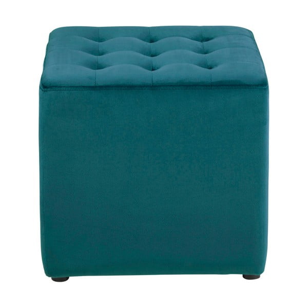 Türkiissinine sametne pouf Bryan - Actona-image-2