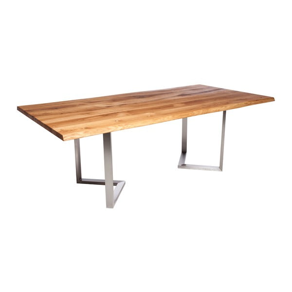 Stůl z dubového dřeva Fornestas Fargo Calipso, délka 160 cm