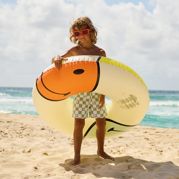 Täispuhutav rõngas, ø 110 cm Smiley - Sunnylife-image-2