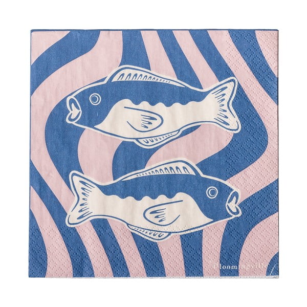 Pabersalvrätikud 20tk komplektis 33x33 cm Remy - Bloomingville-image-3