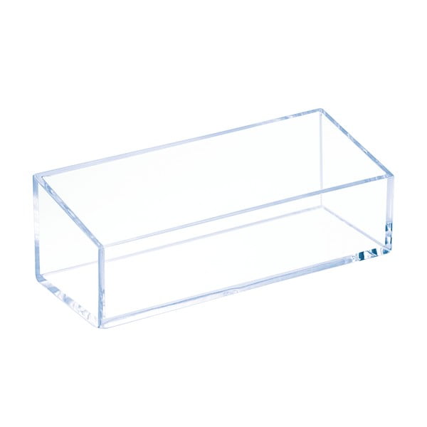 Läbipaistev virnastatav karp Clarity, 15 x 6 cm - iDesign