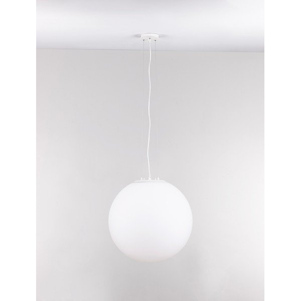 Valge klaasist ripplamp ø 50 cm Nevoso - Nova Luce-image-3