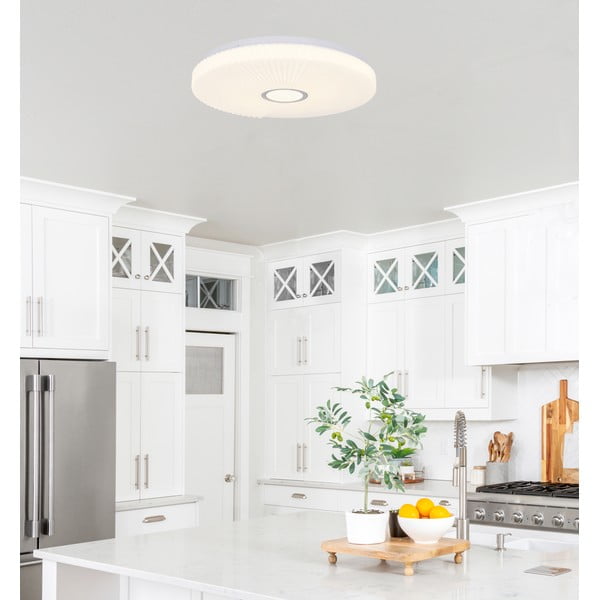 Valge LED laevalgusti 38x38 cm Sunny - Candellux Lighting-image-1