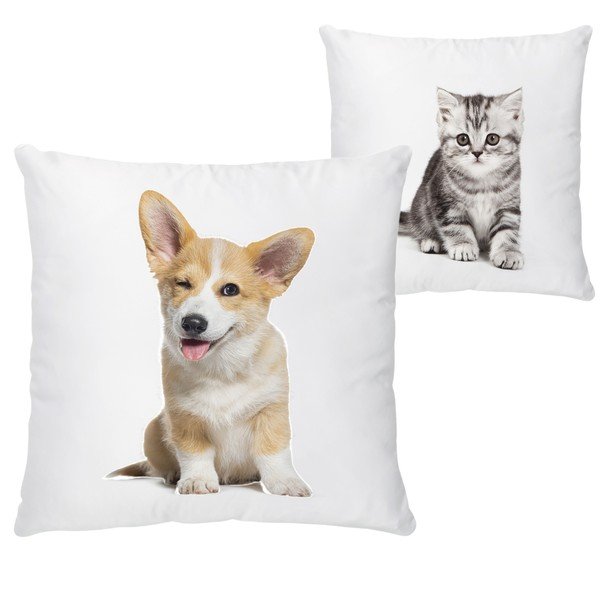 Puuvillasatiinist laste padi 45x45 cm The Cutest Ones - Butter Kings