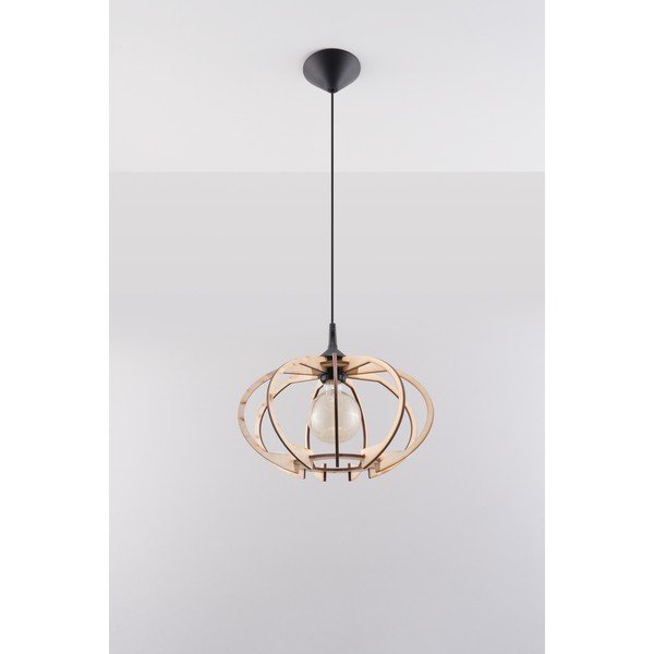 Puidust ripplamp Mandore - Sollux-image-1