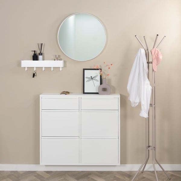 Valge metallist jalatsiriiul Billy - Spinder Design-image-1