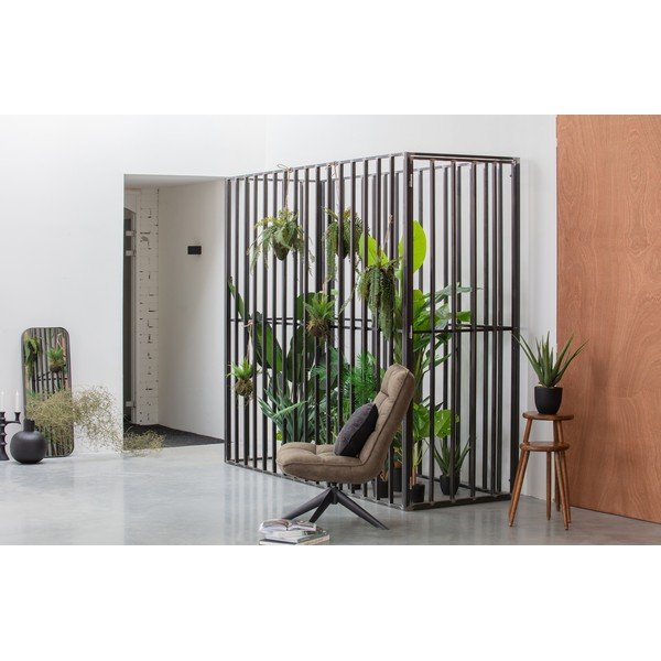 Musta dekoratsiooniga metallist vaas Pixie - WOOOD-image-4