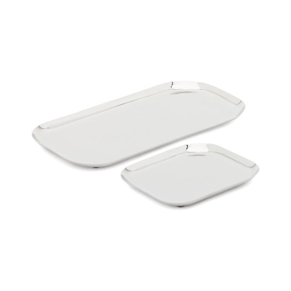 Roostevabast terasest serveerimisaluste komplekt (2 tk) 15x29 cm Nirela - Kave Home