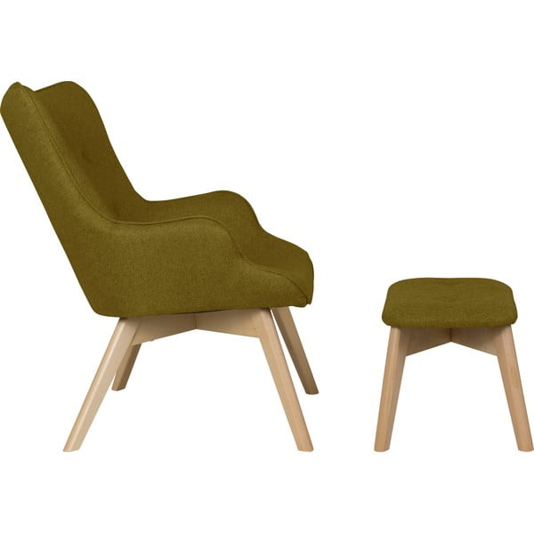 Roheline tugitool koos jalatoega Niko - Ropez-image-3