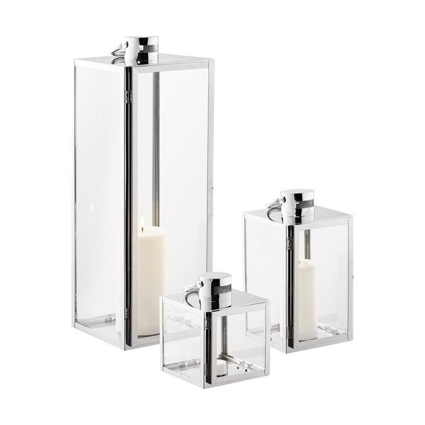 Klaasist laternad 3 tk (kõrgus 60 cm) Pota - House Nordic-image-3