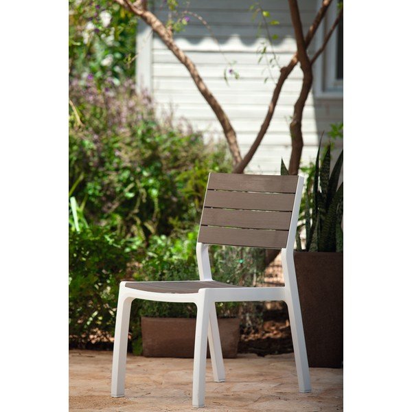 Valge/pruun plastikust aiatool Harmony - Keter-image-1