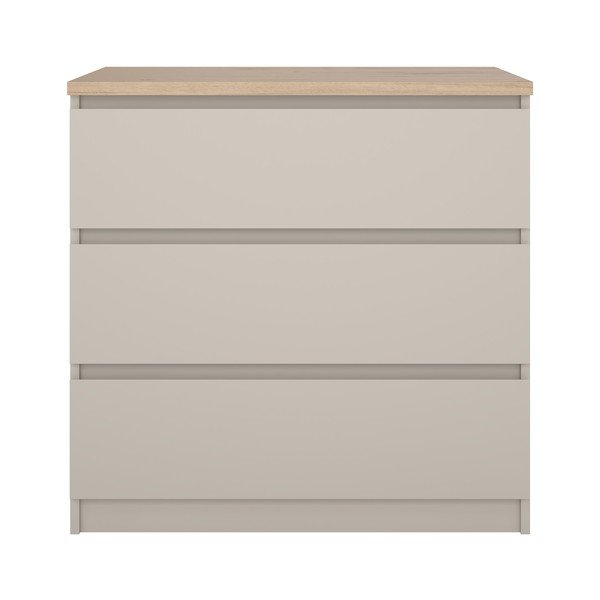 Kreemikas kummut 77x76x50 cm Naia - Tvilum-image-2