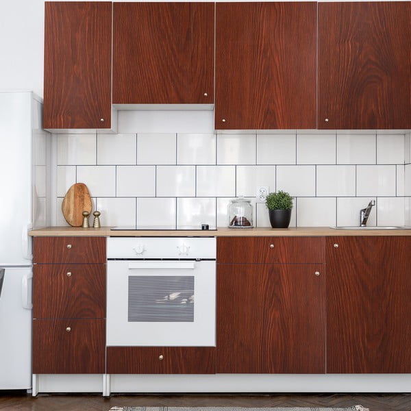 Kleebis mööblile 200x60 cm Dark Walnut Wood - Ambiance-image-1