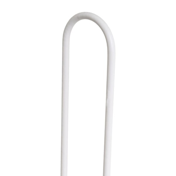 Valge metallist majapidamispaberi hoidja ø 15 cm - Casa Selección-image-1