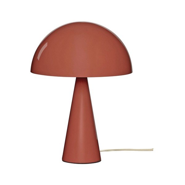 Punane laualamp (kõrgus 34 cm) Mush - Hübsch