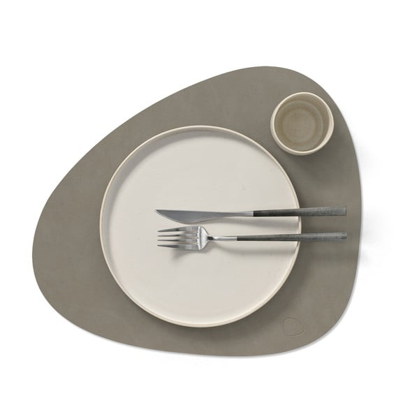 Öko-nahast lauamatt 37x44 cm Curve L Nupo - LIND DNA-image-1