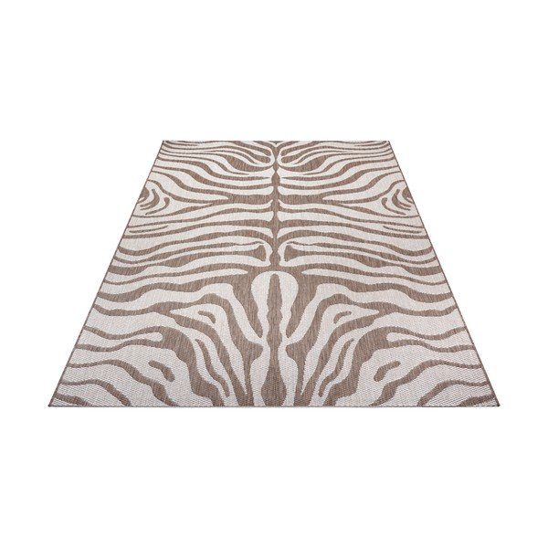 Pruun ja beež õuevaip Safari, 80 x 150 cm - Ragami-image-2