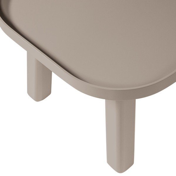 Ümmargune MDF-ist abilaud ø 60 cm Mosa - WOOOD-image-4