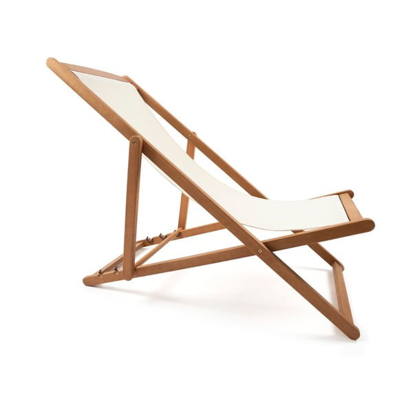 Akaatsiapuidust kokkupandav aiatool beeži värvi Deck - Bonami Essentials-image-2