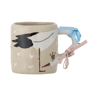 Beež kivikeraamikast kruus 225 ml Bambino - Bloomingville Mini