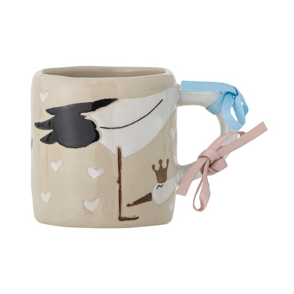 Beež kivikeraamikast kruus 225 ml Bambino - Bloomingville Mini