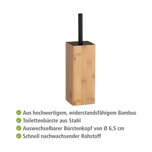 Bambusest vannitoatarvikute komplekt Padua - Wenko-image-4