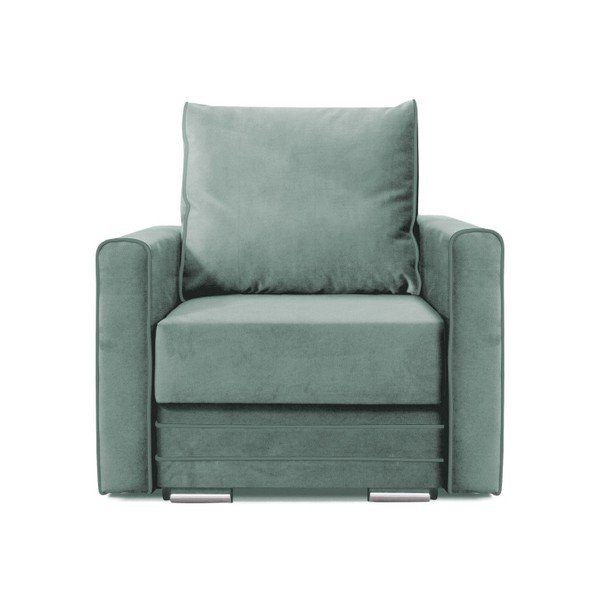 Mentolové křeslo Mazzini Sofas Sandra