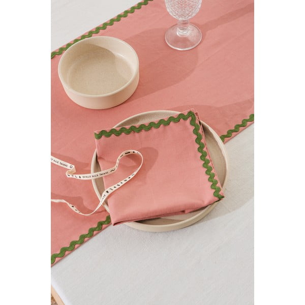 Linikute, lauamattide ja salvrätikute komplekt 8 tk Wavy - Really Nice Things-image-1