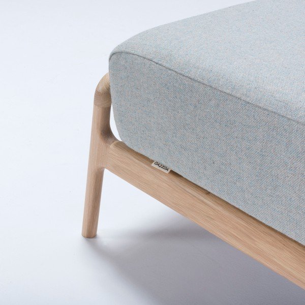 Tammepuust konstruktsiooniga sinihall jalatsihoidja Fawn - Gazzda-image-4