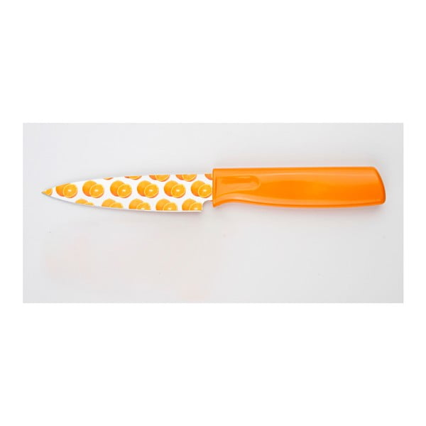 Oranžový nůž s pouzdrem Jean Dubost Funky Orange