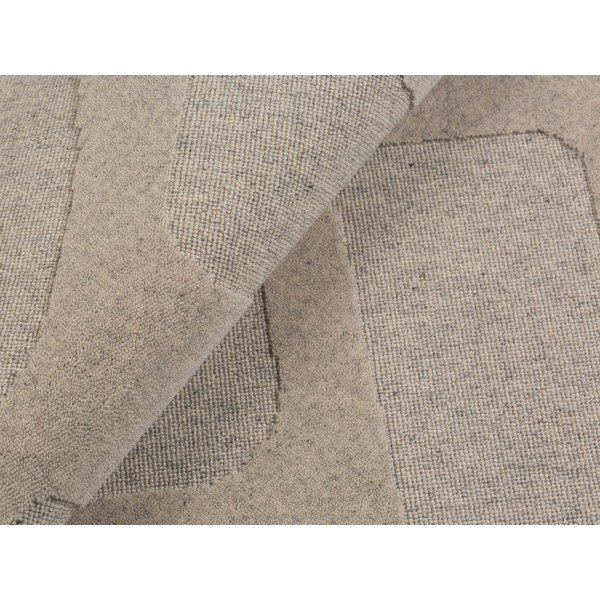 Hallikaspruun villane vaip 200x300 cm Archipelagio - Micadoni-image-4