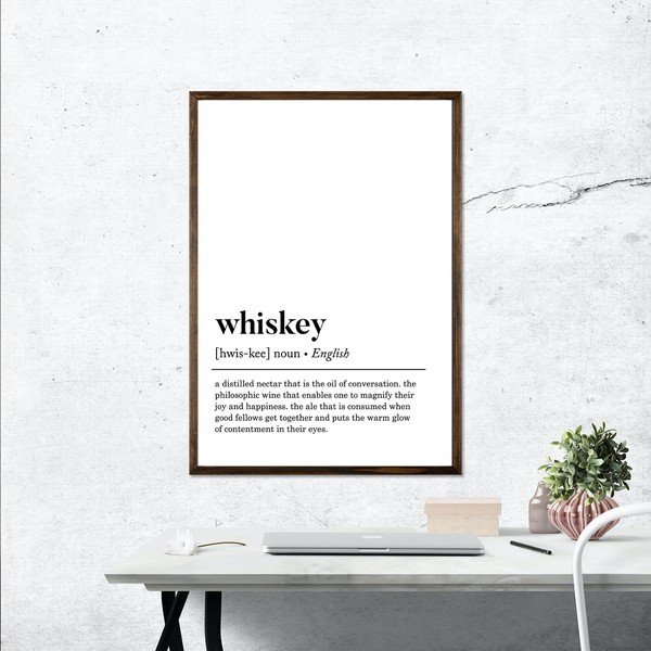 Plakat 50x70 cm Whiskey - Wallity-image-4