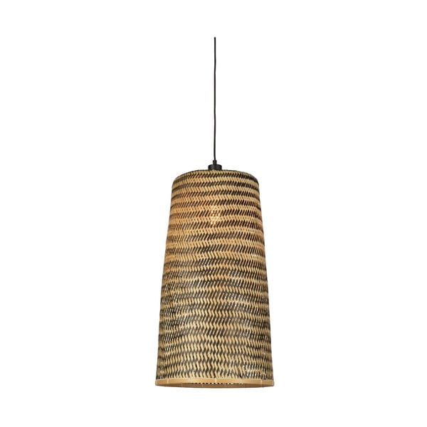 Rippuv bambuslamp , ⌀ 37 cm Kalimantan - Good&Mojo