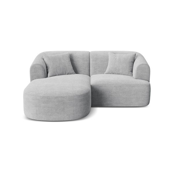 Helehall kordriidest nurgadiivan (vasak nurk/diivanvoodiga) Campi - Cosmopolitan Design