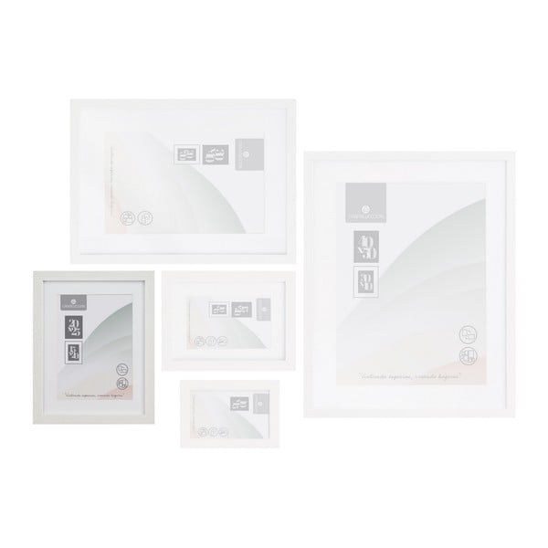 Valge seisu-seinaraam 22,5x28 cm Sencillo - Casa Selección-image-1