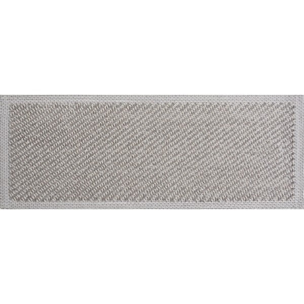 Helehallid puuvillased trepiastme vaibad 16 tk 25x65 cm komplektis Kumsal Bej - Vitaus