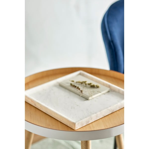 Marmorist dekoratiivne kandik 35x35 cm Majsa - Bloomingville-image-1