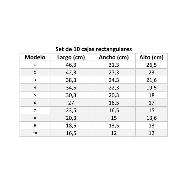 Pappist laste hoiukastid, 10 tk komplektis Smile - Casa Selección-image-4